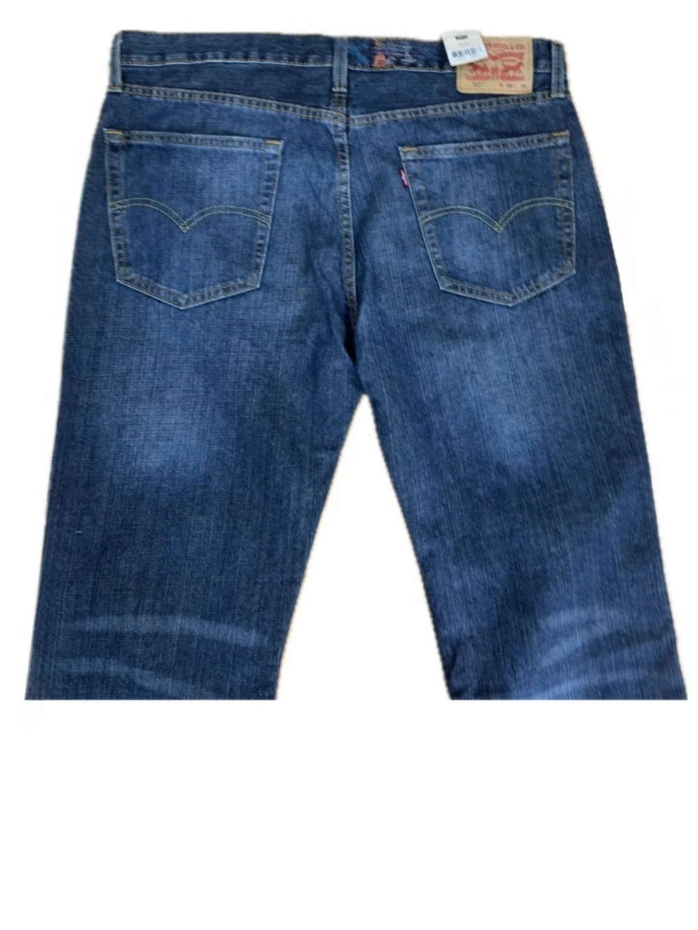 NWT Levi’s 527 Slim Bootcut Jeans New 36 X 36 Waist Stretches to 38”